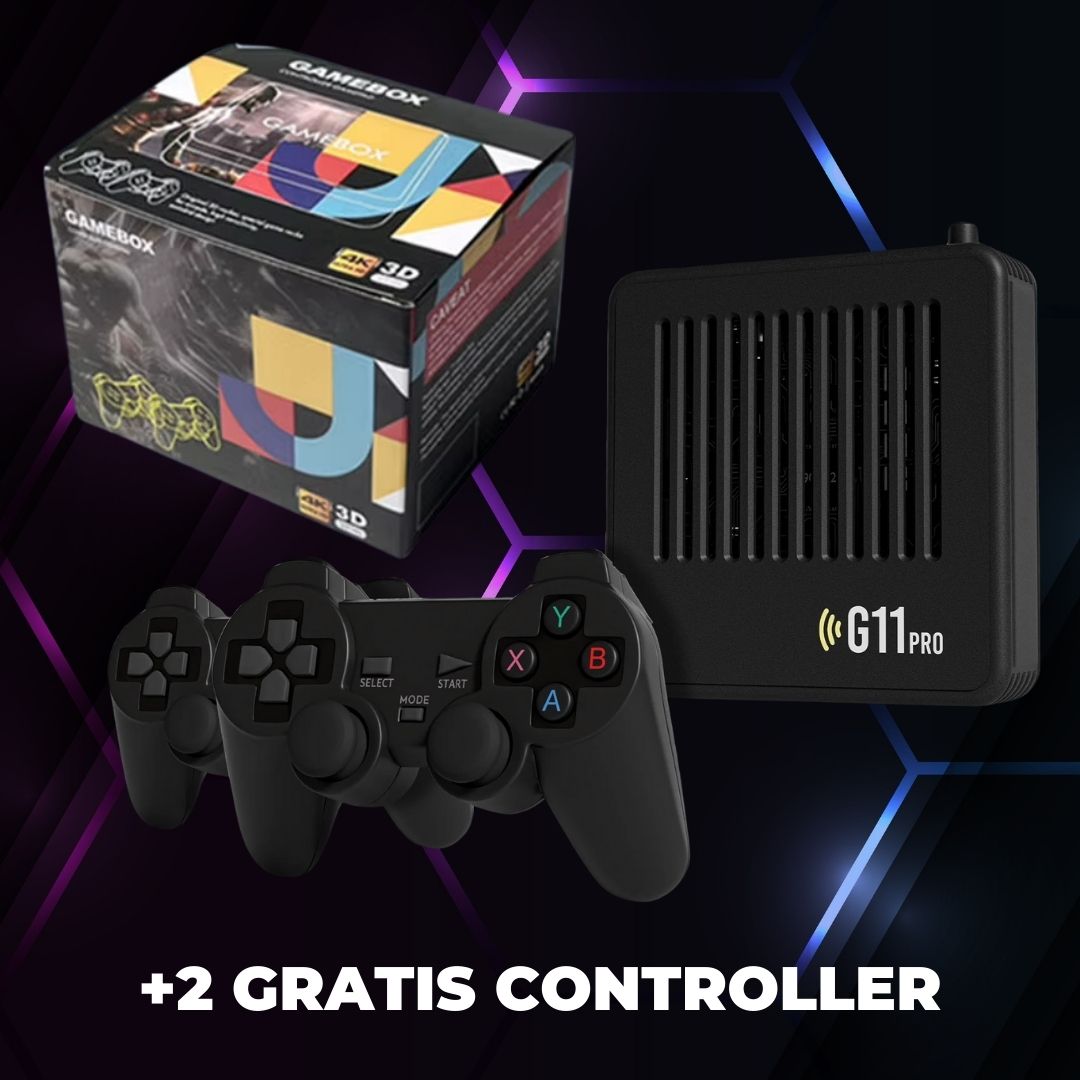 GameBox G11® PRO Retro-Spielkonsole in 4K